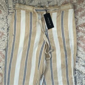 Lafayette 148 Wide Leg Linen Pants NWT